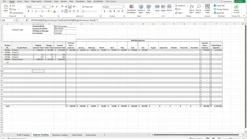 Annual Financial Tracking Tutorial thumbnail